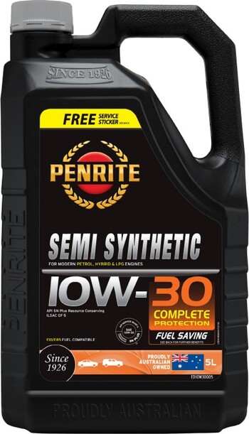 Penrite Semi Synthetic 10W30 5L
