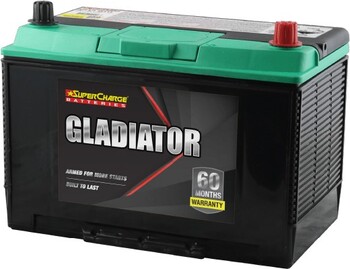 Super Charge Gladiator 12V Battery Range