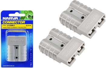 Narva 50amp Twin Pack Heavy Duty Connector Plug