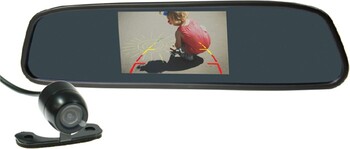 Gator 4.3” Clip on Rearview Mirror with Reverse Monitor & Camera Kit