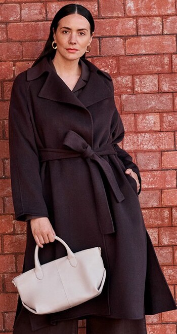Commonry The Double Faced Wool Trench