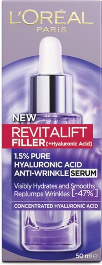 L’Oréal Revitalift Filler 1.5% Hyaluronic Serum 30mL