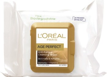 L’Oréal Age Perfect Cleansing Wipes 25 Pack