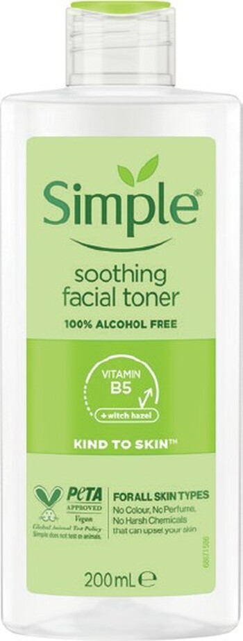 Simple Soothing Facial Toner 200mL