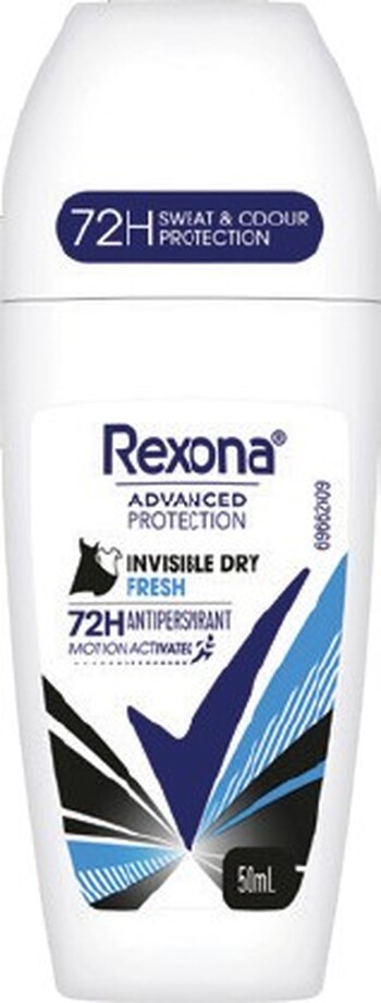 Rexona Advanced Protection 72H Invisible Dry Roll On 50mL