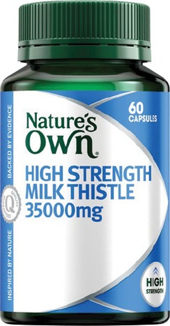 Nature’s Own High Strength Milk Thistle 35000mg 60 Capsules*