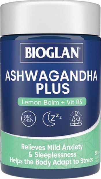 Bioglan Ashwaganda Plus 60 Tablets*