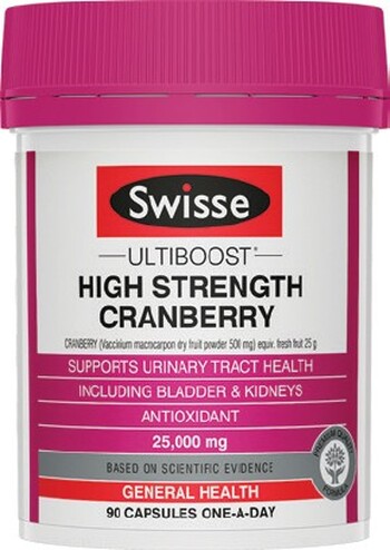 Swisse Ultiboost High Strength Cranberry 90 Capsules*