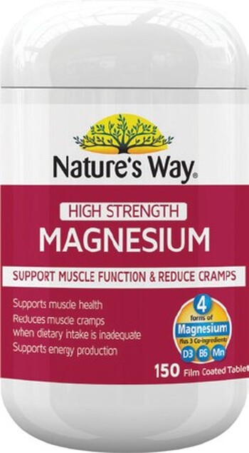 Nature’s Way High Strength Magnesium 150 Tablets*