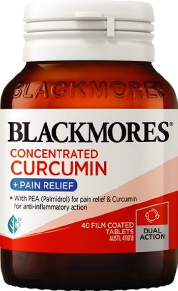 Blackmores Concentrated Curcumin + Pain Relief 40 Tablets*