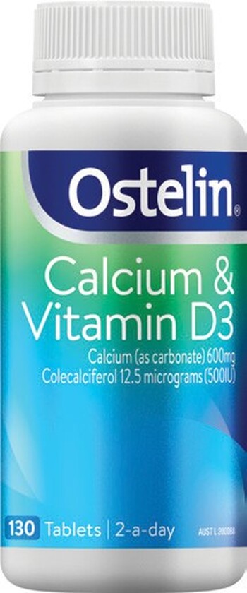 Ostelin Calcium & Vitamin D3 130 Tablets*
