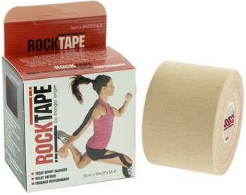 RockTape Plain Beige 5cm x 5m Roll*