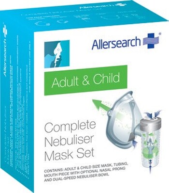 Allersearch Complete Nebuliser Mask Set*