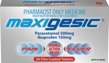 Maxigesic Double Action 30 Tablets⬖