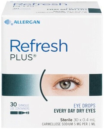 Refresh Plus Eye Drops 0.4mL x 30 Pack*