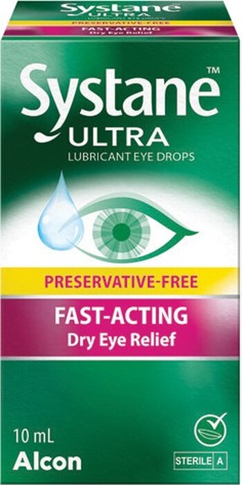 Systane Ultra Preservative Free Multi-Dose Eye Drops 10mL*