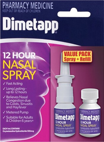 Dimetapp Nasal Spray Value Pack 20mL + Refill*