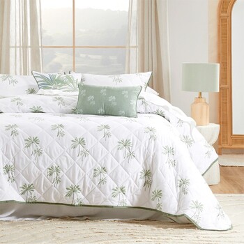 Siwa Palm Coverlet Pack by Habitat
