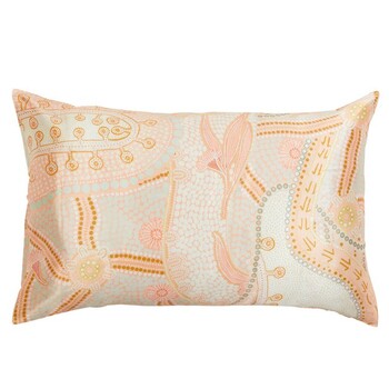 Native Country Mulberry Silk Printed Pillowcase by M.U.S.E.
