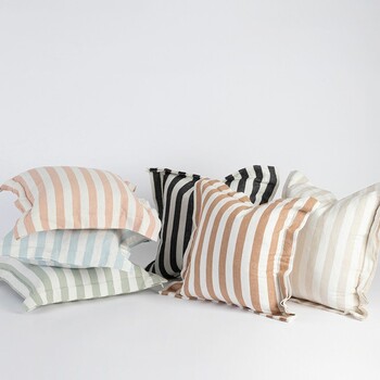 Frankie Stripe Cushion by Habitat