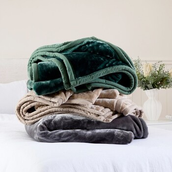 2 Ply Mink Blanket by Hilton