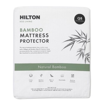 Eco Living Bamboo Mattress Protector by Hilton