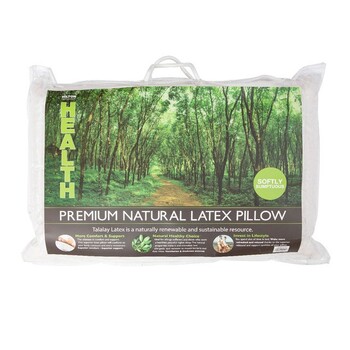 Health Natural Soft Talalay Latex Pillow by Hilton