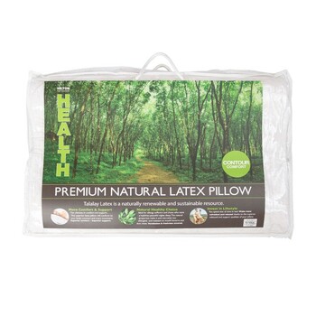 Health Natural Contour Talalay Latex Pillow by Hilton
