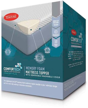 50% off Tontine Comfortech Memory Foam Topper