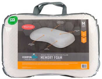 50% off Tontine All Positions Memory Foam Pillow