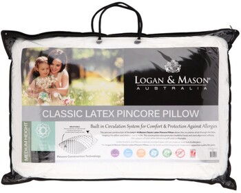 Logan & Mason Classic Latex Pillow