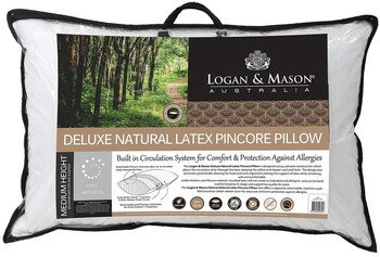 Logan & Mason Deluxe Natural Latex Pillow