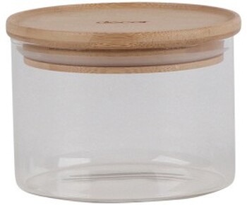 30% off Wiltshire Bamboo Round Glass Canister 420ml