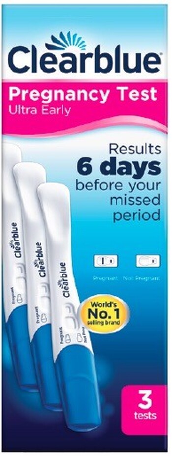 Clearblue Ultra Early Pregnancy Test 3 Tests