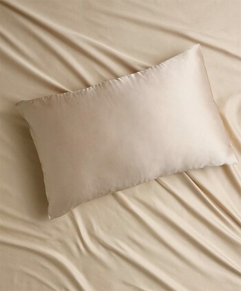 Heritage Luxe Silk Pillowcase - Champagne