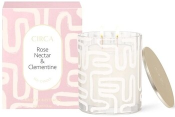 CIRCA Rose Nectar & Clementine Soy Candle 350g