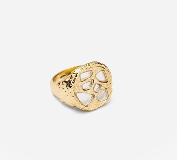Mimco Remnants Ring in Gold