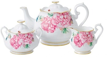 Royal Albert Miranda Kerr Friendship Teapot, Cream and Sugar