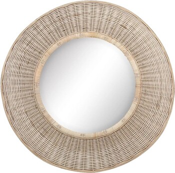 Cooper & Co Moonah Round Rattan Wall Mirror 90cm