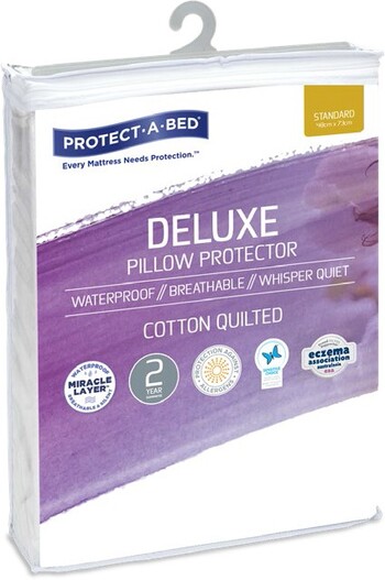 Protect-A-Bed Waterproof Cotton Quilted Pillow Protector
