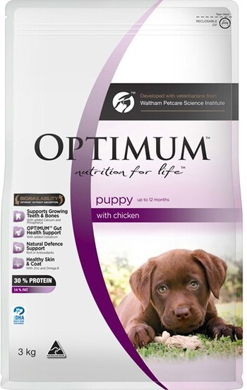 Optimum Dry Puppy Food 3kg