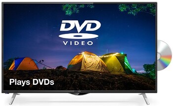 JVC 32" LED TV with DVD Player