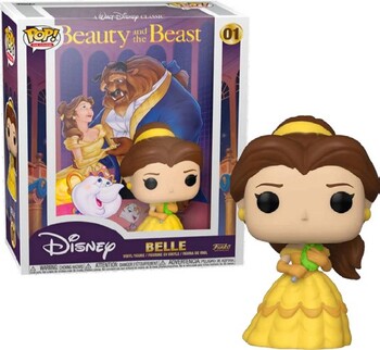 Pop! Vinyl Cover Beauty and the Beast Belle with Mirror!