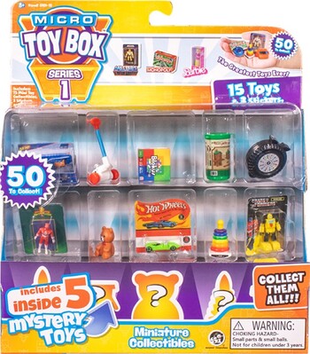 Micro Toybox Series 1 15 Pieces With Box
