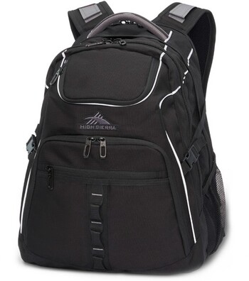 High Sierra Access 3.0 Eco Backpack in Black