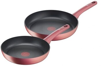 Tefal Ultimate Perfect Cook Frypan Set 24 and 28cm