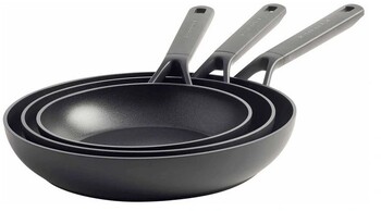 KitchenAid Classic Forged Triple Frypan Pack 20, 24 and 28cm