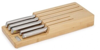 Joseph Joseph 5pc Elevate Steel Knives Bamboo Set