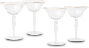 Heritage Gabrielle Martini Glass Set of 4