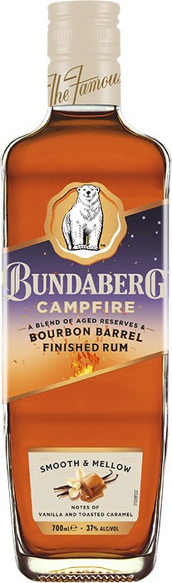 Bundaberg Campfire Bourbon Barrel Rum 700mL